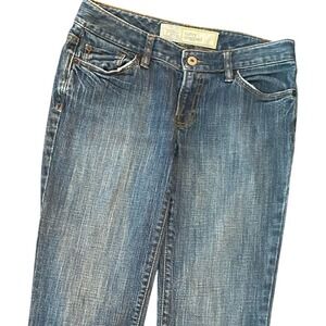 LOFT Ann Taylor Curvy Cropped Jeans Dark Wash‎ Denim Womens Size 2